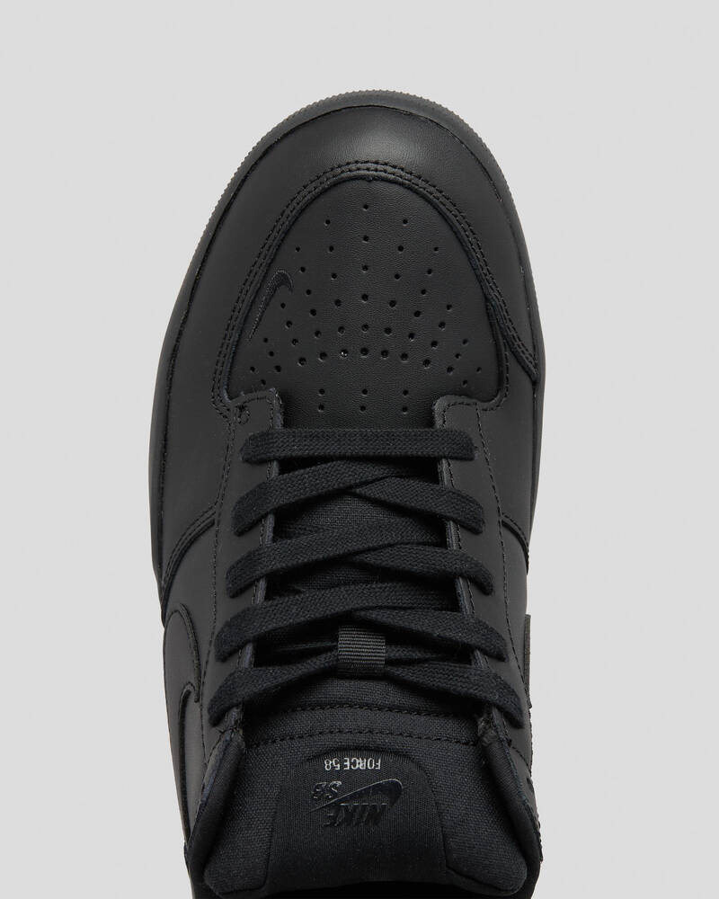 Nike Boys' Force 58 Premium Leather Shoes for Mens