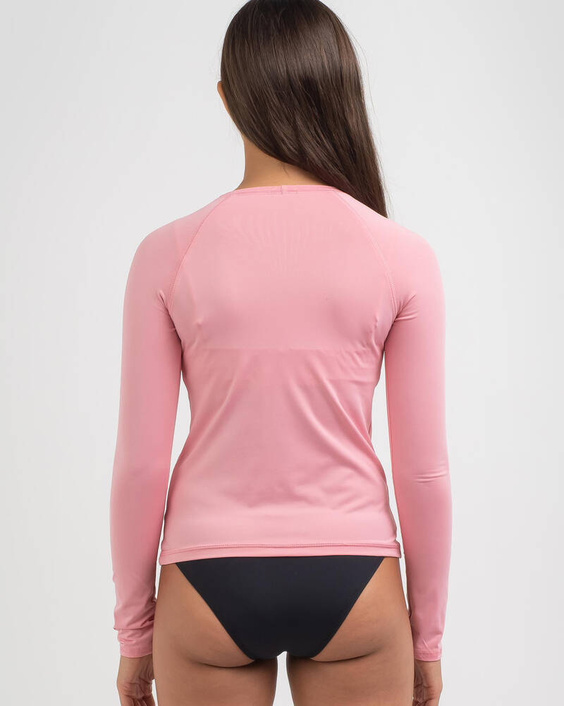 Billabong Girls' Feelin' Ditsy Long Sleeve Rash Vest for Womens