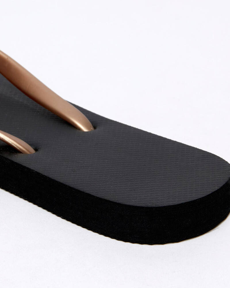 Rusty Zippin Thongs for Womens