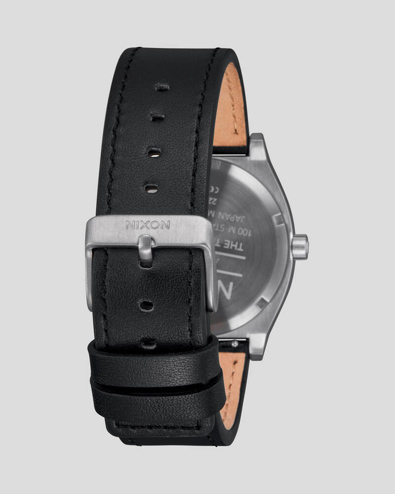 Nixon Time Teller Leather Watch for Mens