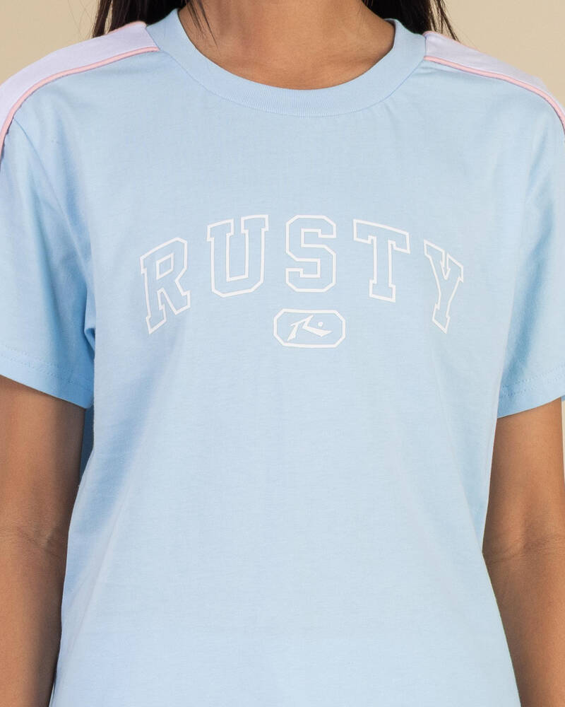 Rusty Girl's Team Varity Standard T-Shirt for Womens