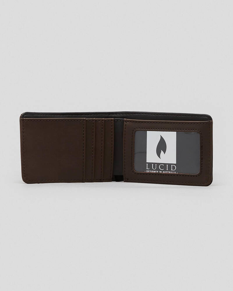 Lucid Notoriety Leather Wallet for Mens