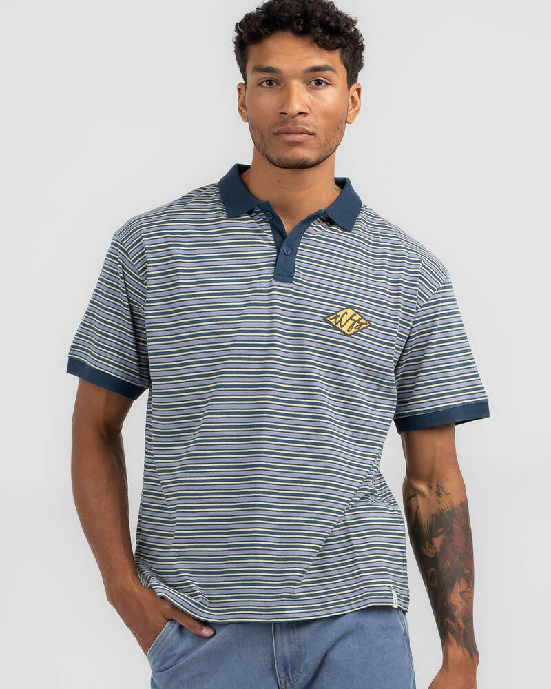 The Critical Slide Society Scribble Polo Shirt for Mens