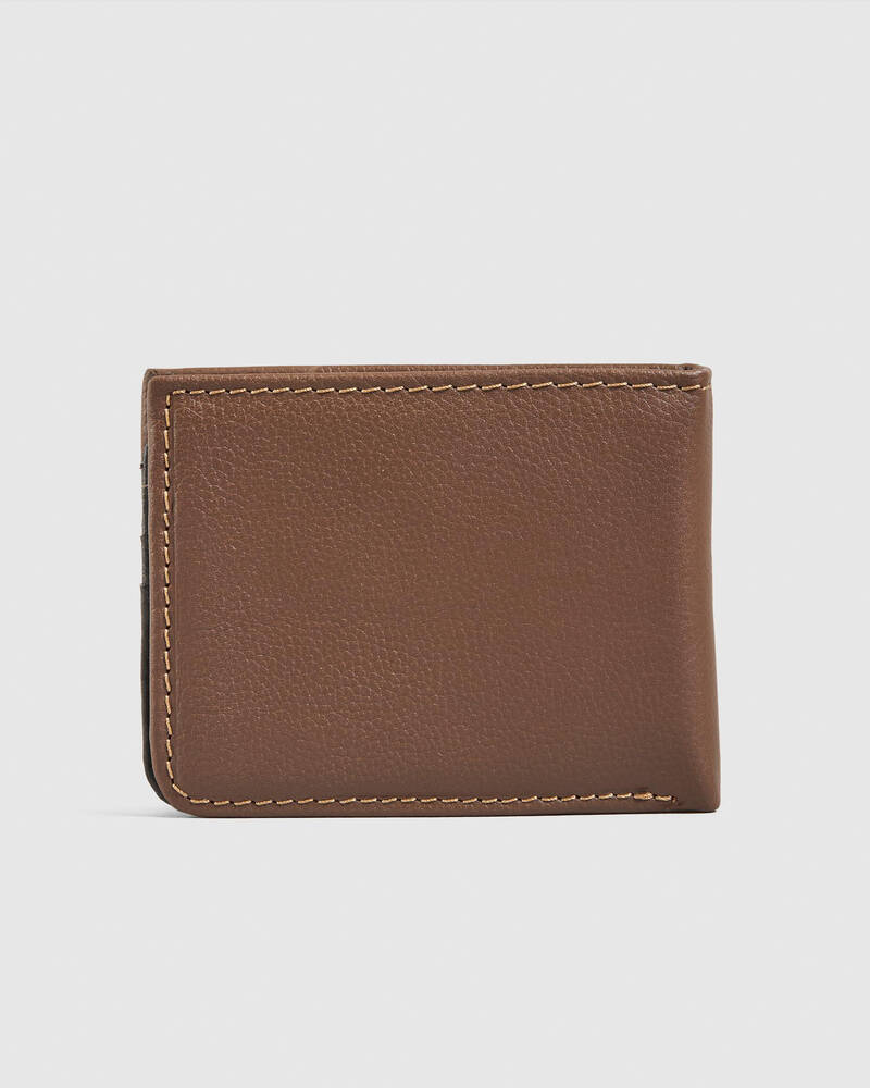 Rip Curl Wetsuit Logo RFID All Day Leather Wallet for Mens