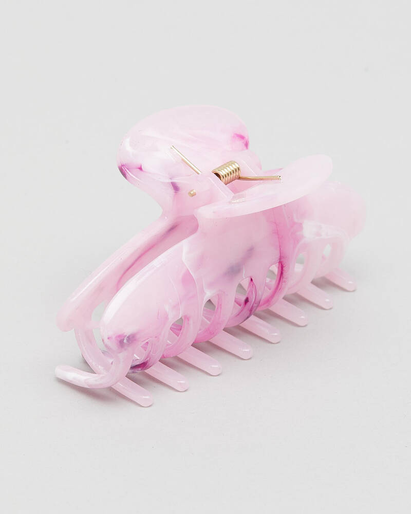 Karyn In LA Marble Hair Claw Clip for Womens