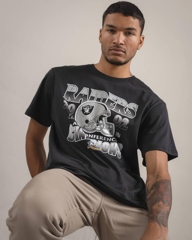 Majestic Las Vegas Raiders Nfl Conference Champs T-Shirt for Mens