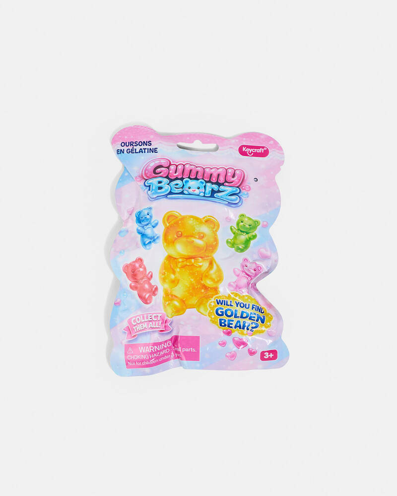 Keycraft Gummy Bearz Squishy Fidget Toy Blind Box for Unisex
