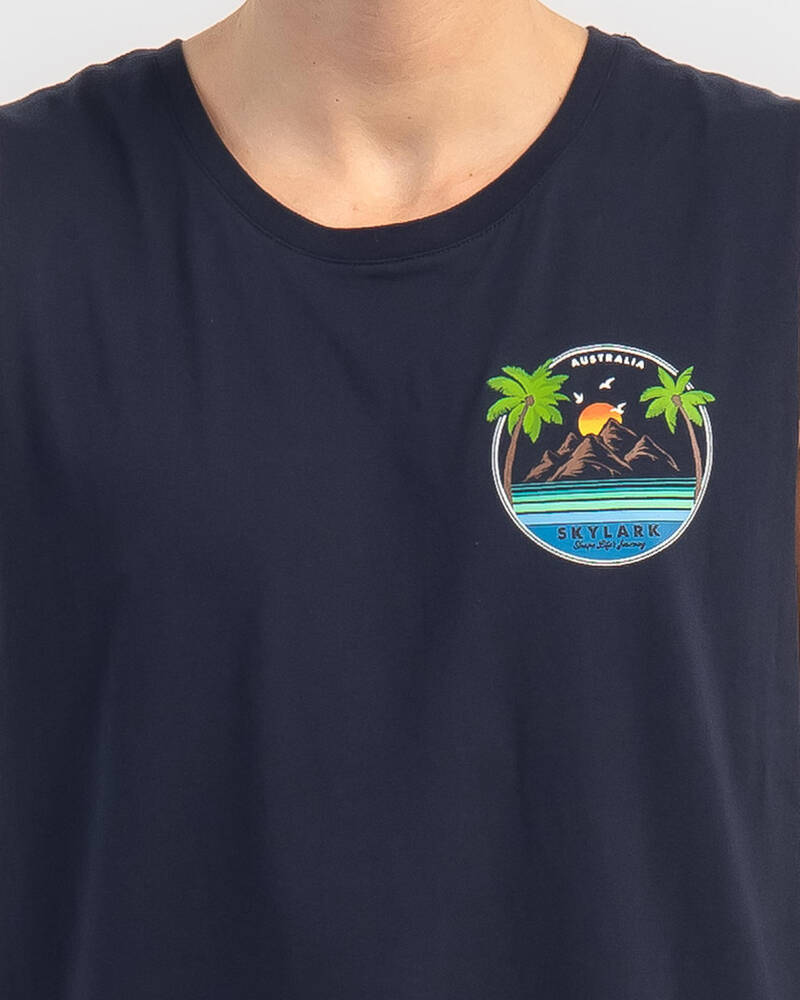 Skylark Coastal Muscle Tank for Mens