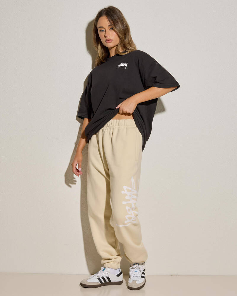 Stussy Fuzzy Dice Relaxed T-Shirt for Womens