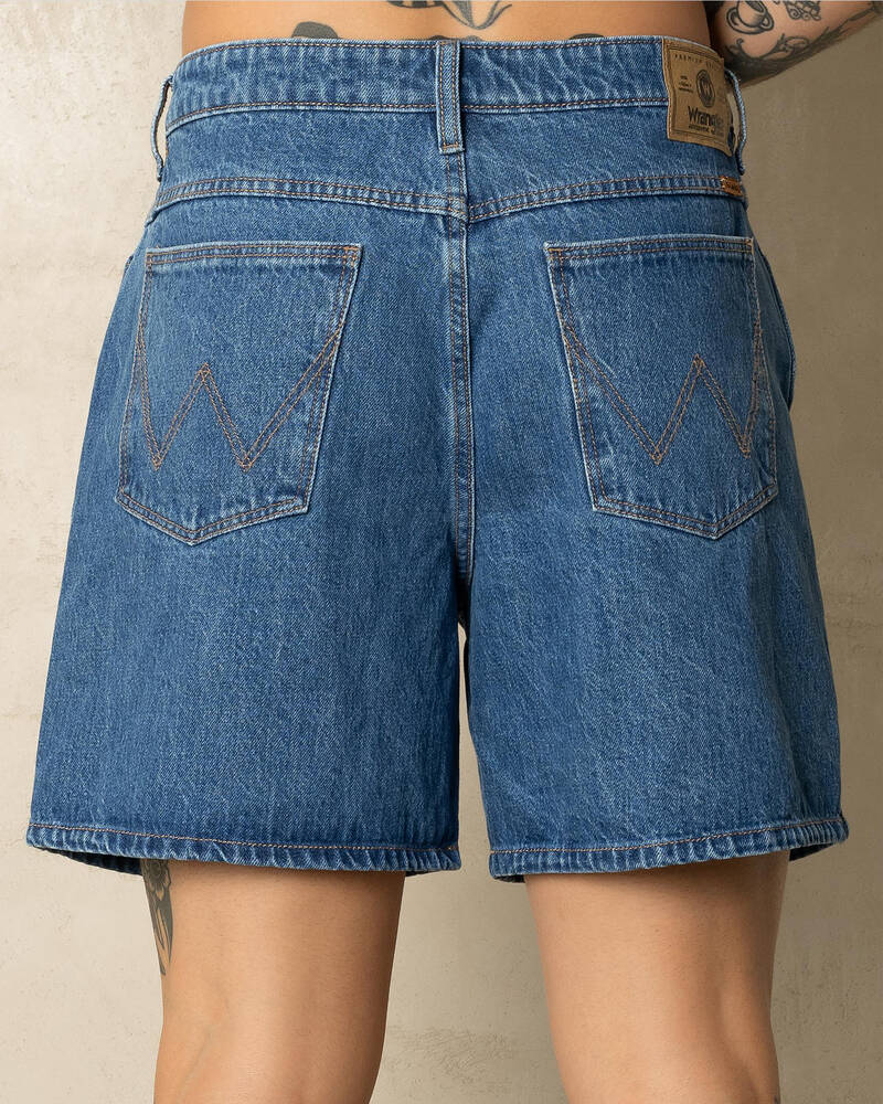 Wrangler Slacker Denim Shorts for Mens