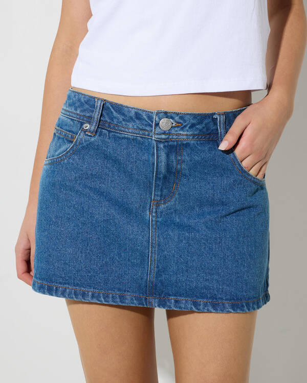 Roxy Backslider Denim Skirt for Womens