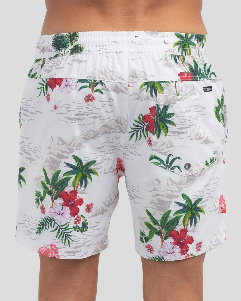 Lucid Arcadia Elastic Waist Shorts for Mens