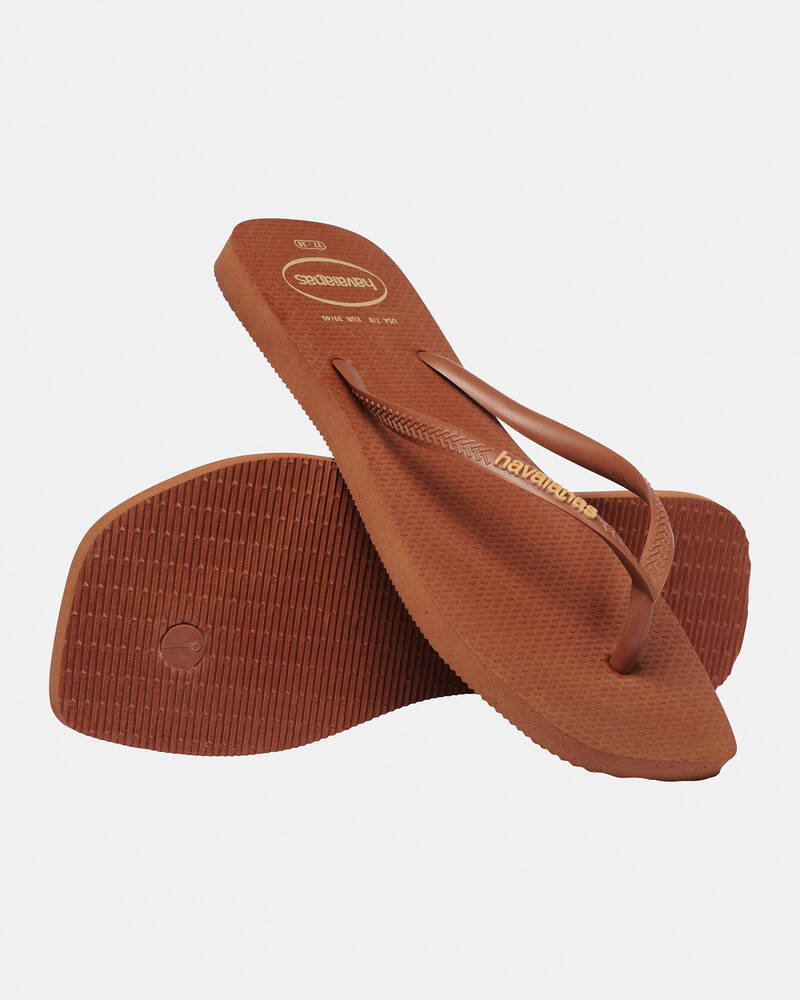 Havaianas Slim Square Thongs for Womens