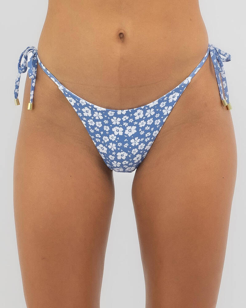 Billabong Holiday Hike Tie Side Bikini Bottom for Womens