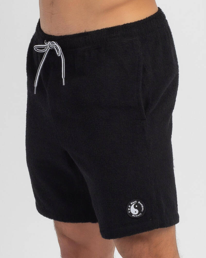 Town & Country Surf Designs Terry Toweling Shorts for Mens