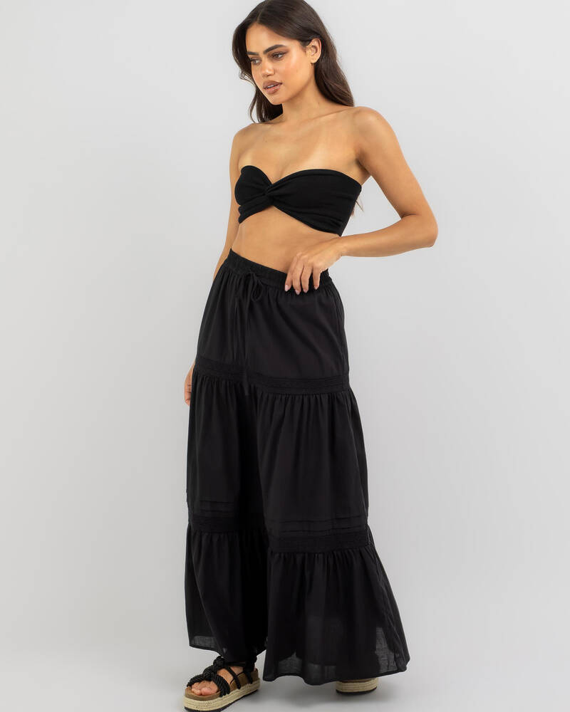 Mooloola Bianca Knit Crop Top for Womens