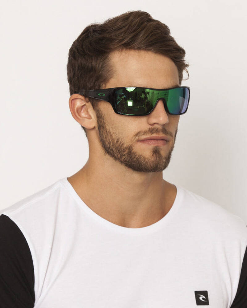Shop Oakley Turbine Rotor Suglasses In Black/green Fast Shipping