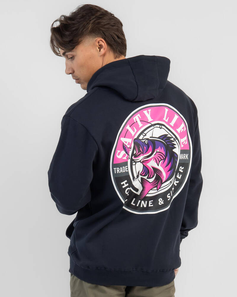 Salty Life Hooked Hoodie for Mens