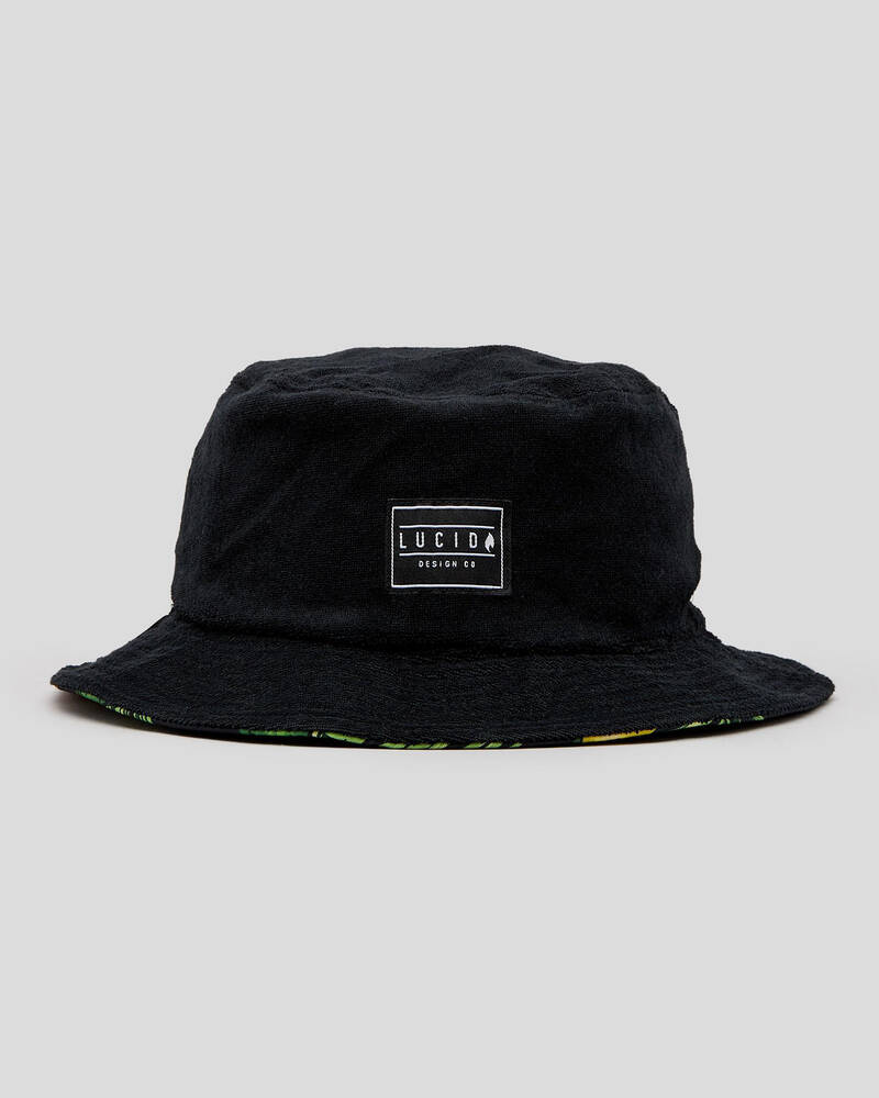 Lucid Avocado Reversible Bucket Hat for Mens