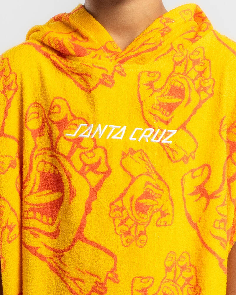 Santa Cruz Boys' Crowded Hand Hollow Hooded Towel for Mens
