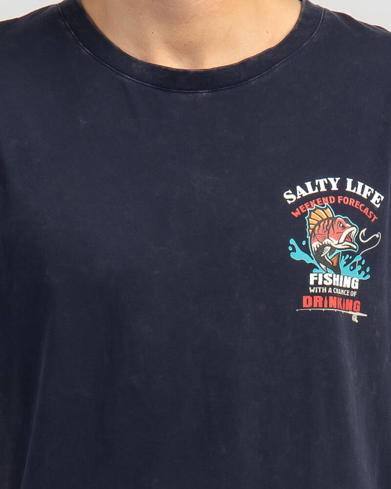 Salty Life Predict T-Shirt for Mens