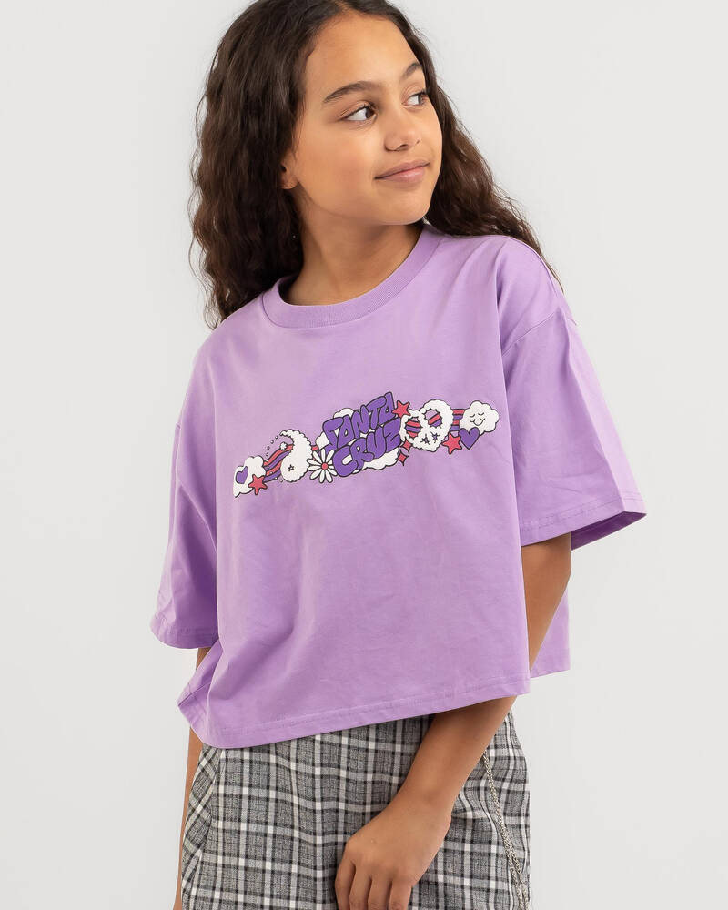 Santa Cruz Girls' Whimsical Scene T-Shirt for Womens