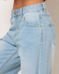DESU Stones Straight Leg Jeans for Womens image number null