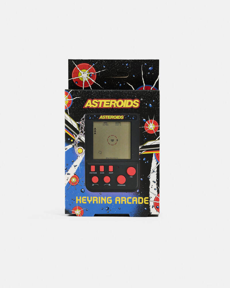 Fizz Creations Asteroids Keyring Game for Unisex