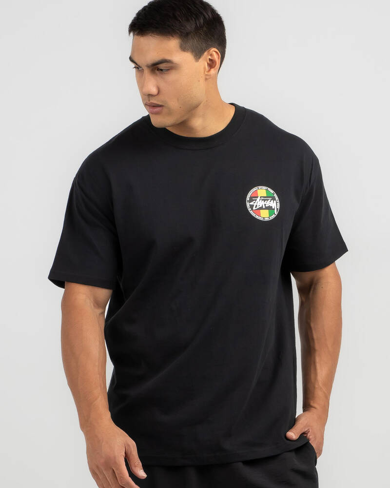 Stussy Rasta Dot T-Shirt for Mens