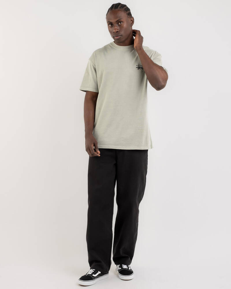 Stussy Skull Wings 50-50 T-Shirt for Mens