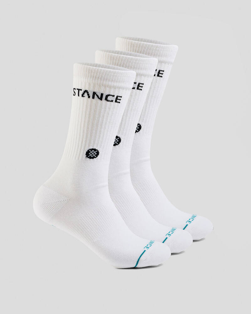 Stance Origin Crew Socks 3 Pack for Mens
