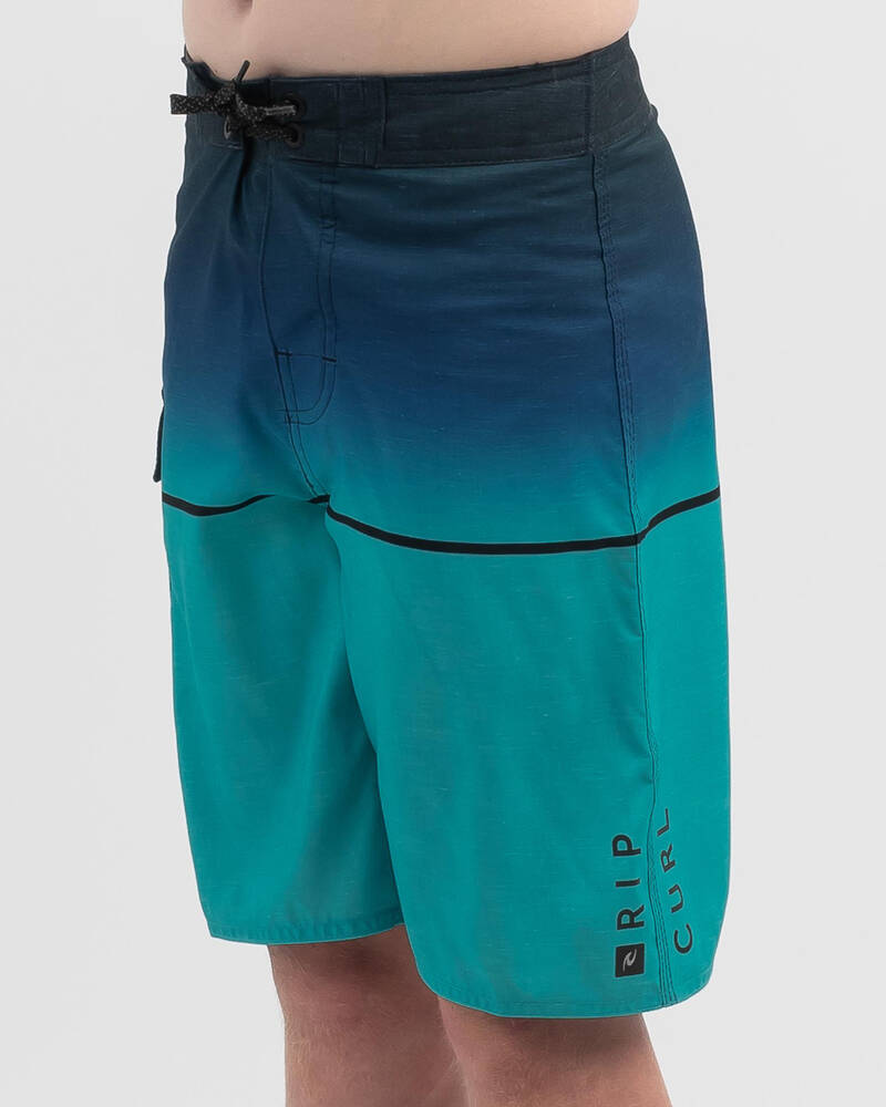 Shop Rip Curl Boys' Dawn Patrol Board Shorts In Dark Navy Fast