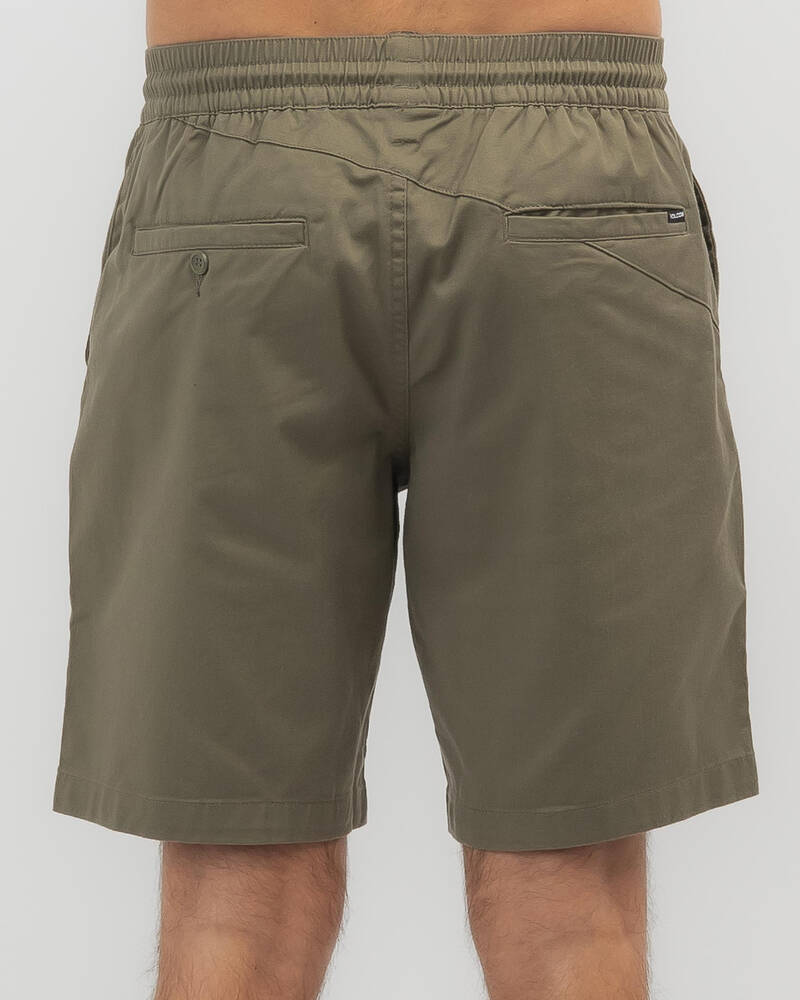 Volcom Fricken Elastic Waist 19" Shorts for Mens