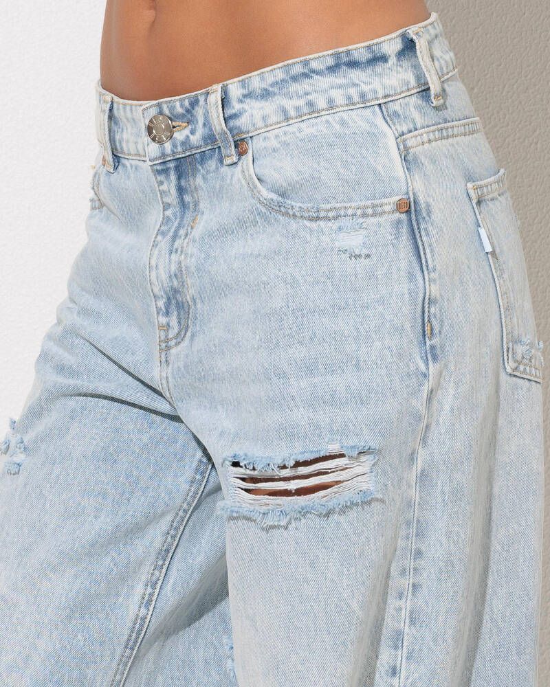 DESU Blaze Wide Leg Jeans for Womens