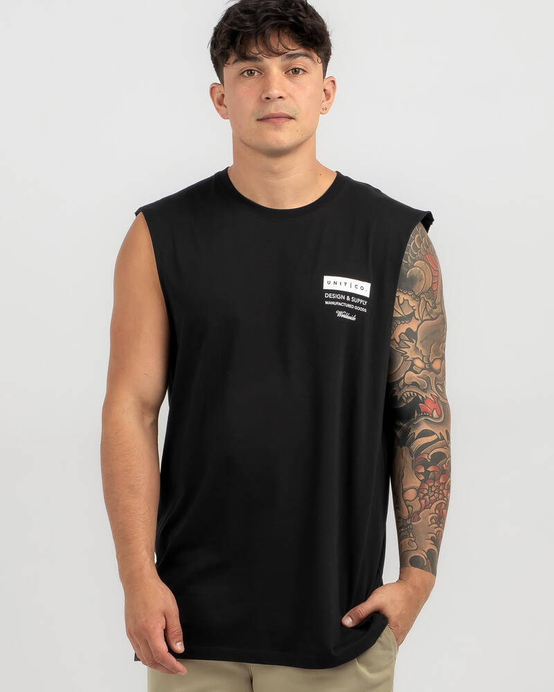 Unit Plate Muscle Tank for Mens