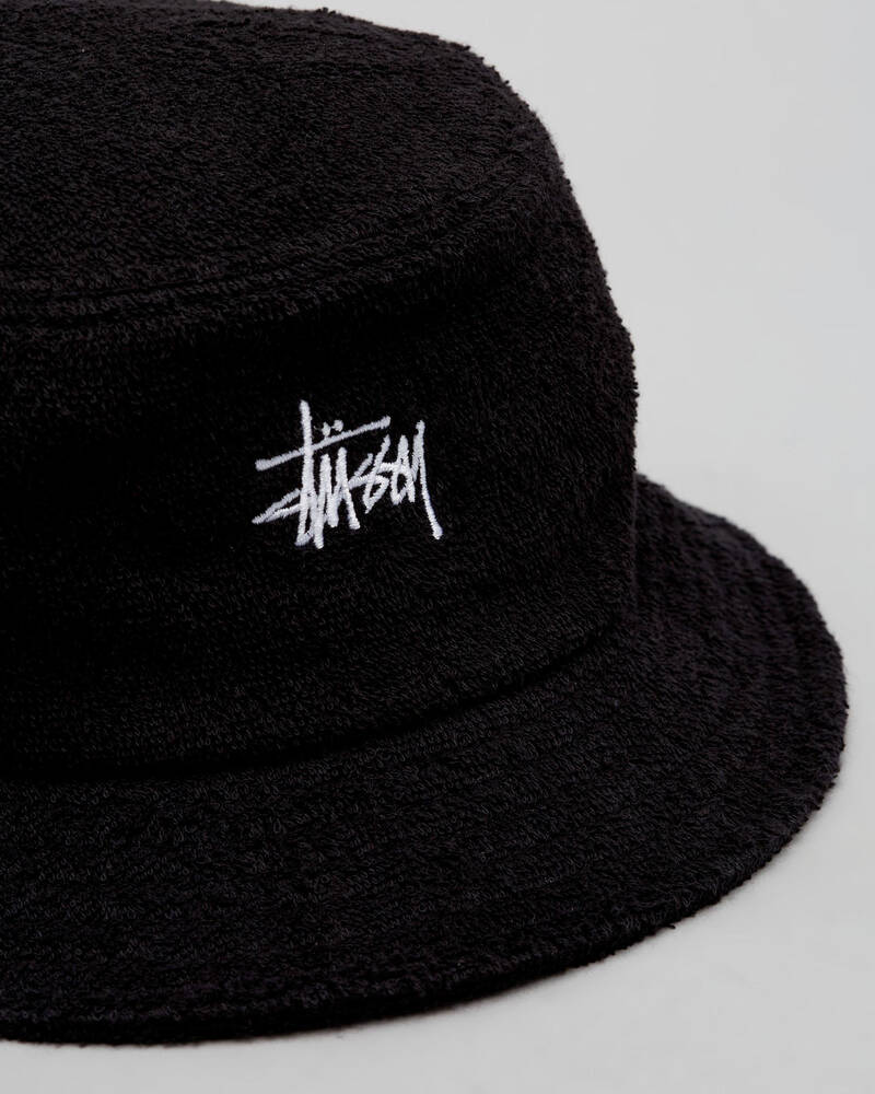 Stussy Graffiti Terry Bucket Hat for Mens