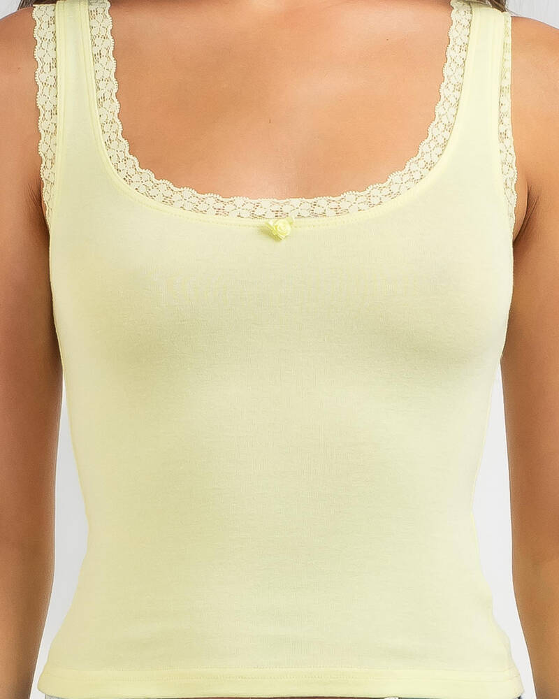 Mooloola Ivy Lace Tank Top for Womens