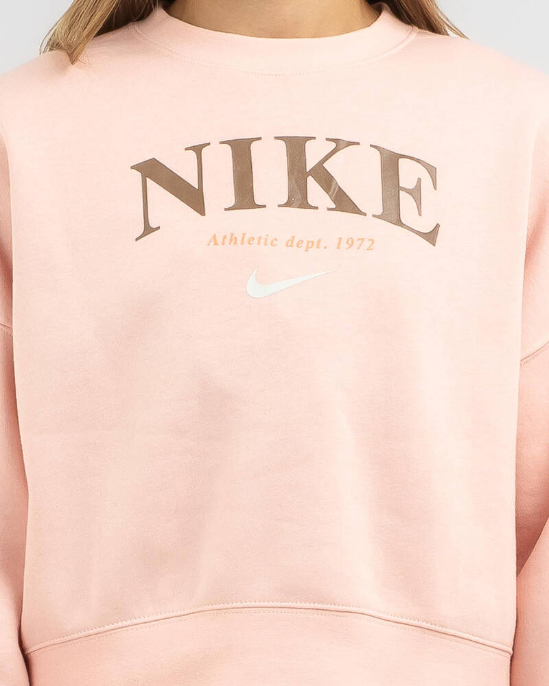 Nike Girls' Trend Sweatshirt for Womens
