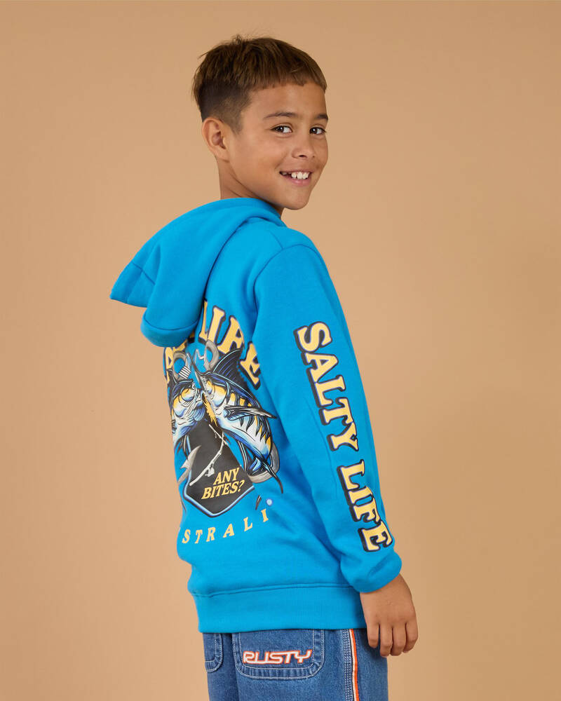 Salty Life Boys' Angler's Dream Hoodie for Mens