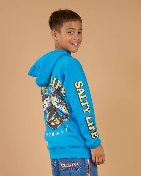 Salty Life Boys' Angler's Dream Hoodie for Mens