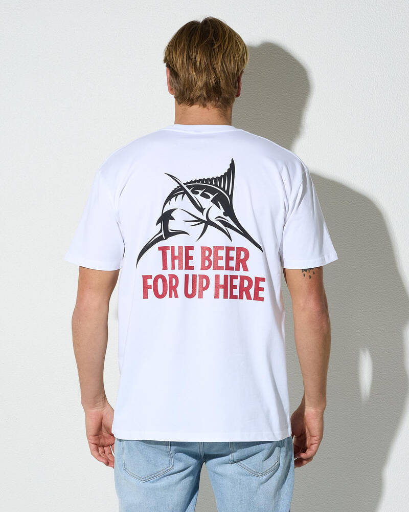 Great Northern Up Here Beer T-Shirt for Mens