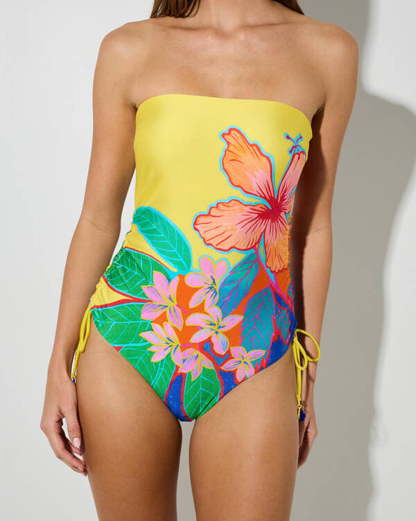Rip Curl Bliss Bandeau One Piece Swimsuit for Womens