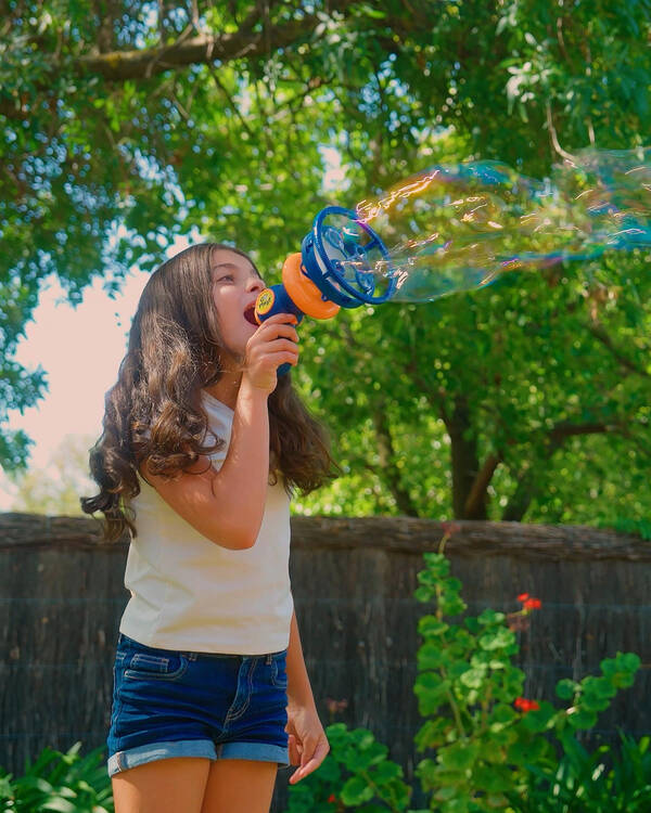Go Play! Bubble Megaphone for Unisex