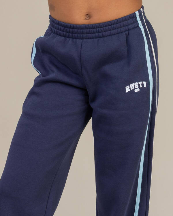 Rusty Girls' Varsity Wide Leg Track Pants for Womens