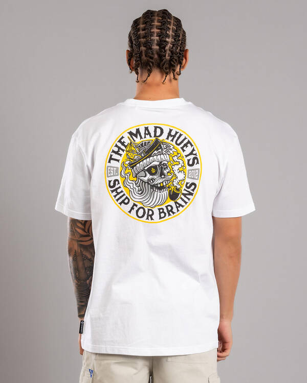 The Mad Hueys Ship For Brains T-Shirt for Mens