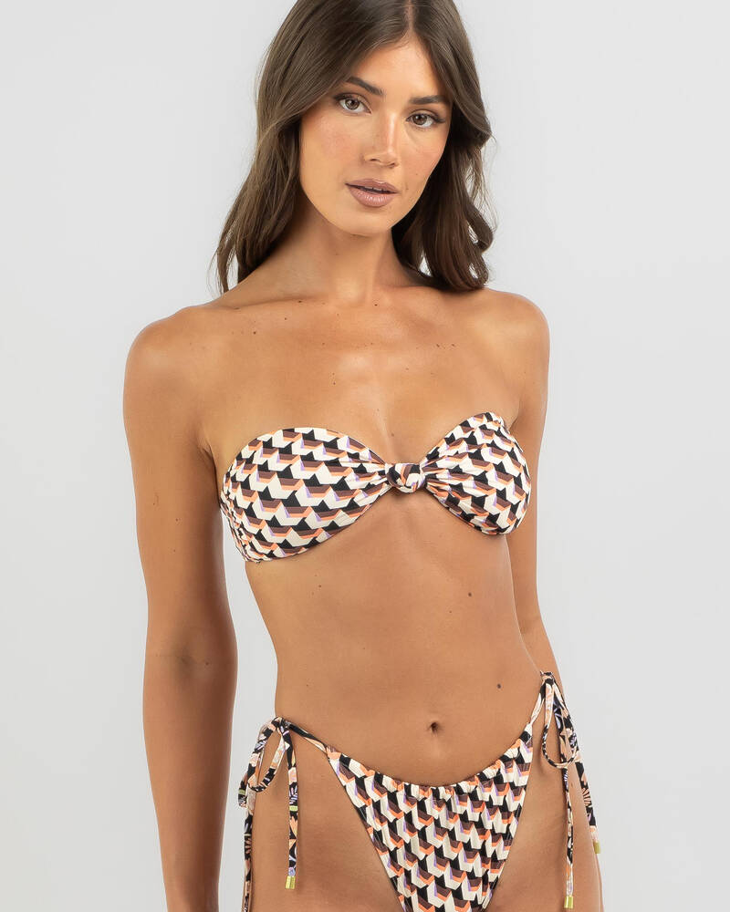 Billabong Step Away Lola Bandeau Bikini Top for Womens