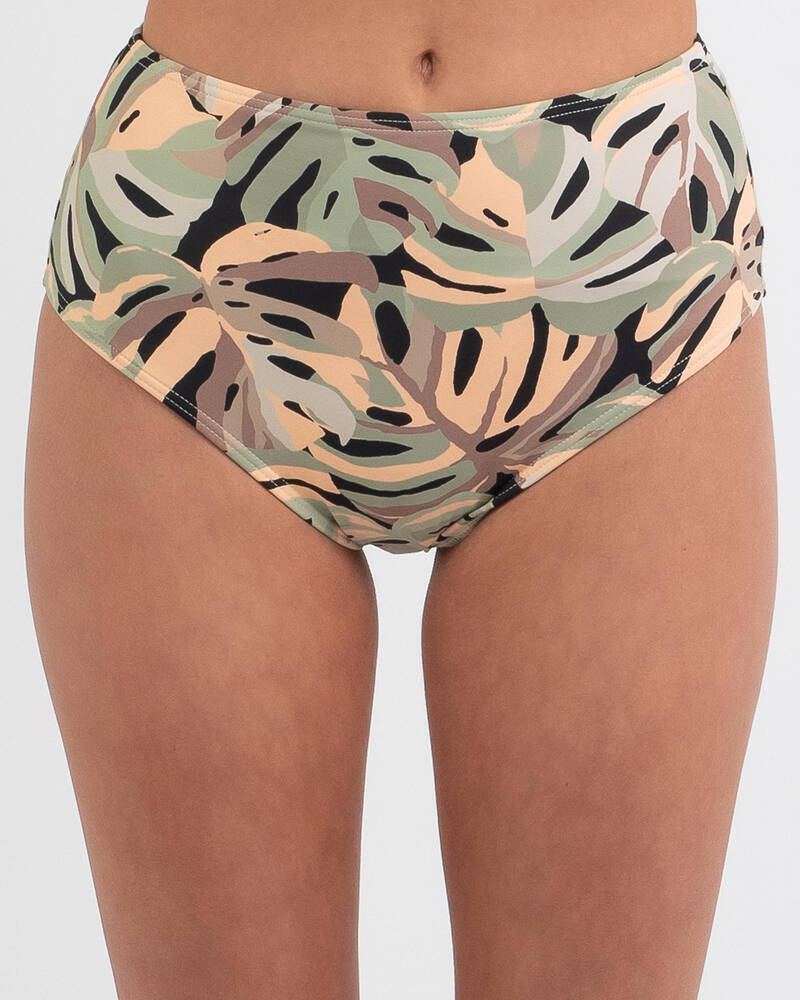 Billabong Kalluah High Waisted Retro Bikini Bottom for Womens