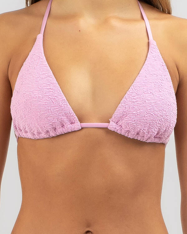 Rusty Sandalwood Multiway Bikini Top for Womens