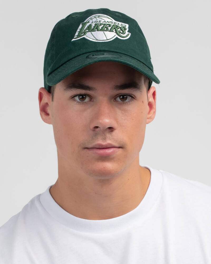 New Era Casual Cloth Los Angeles Lakers Cap for Mens