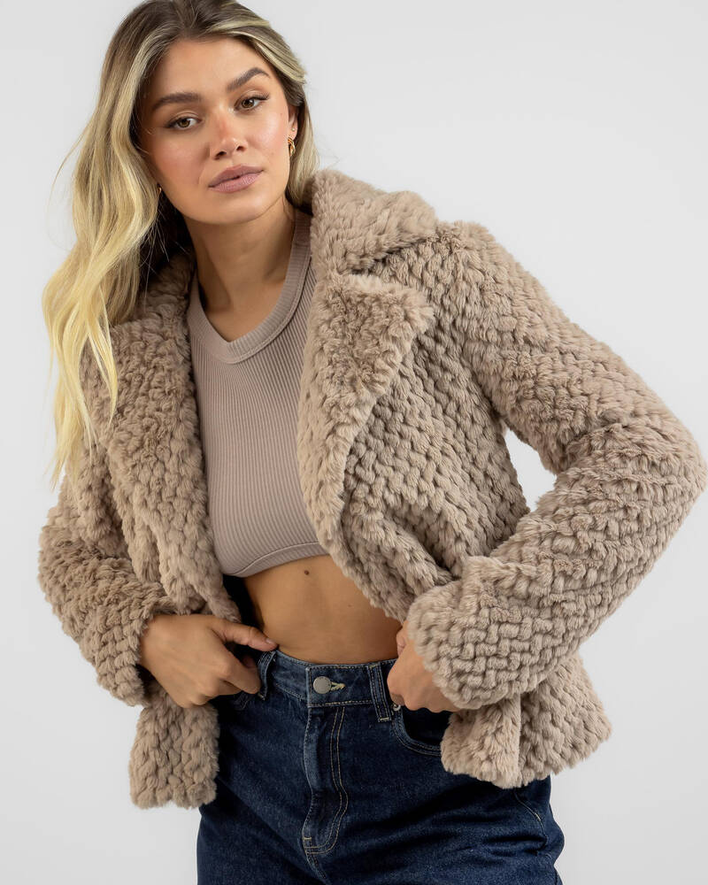 Mooloola Bradshaw Faux Fur Jacket for Womens